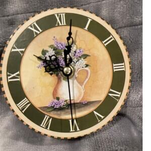 Small Battery Operated Clock Stand or Hang